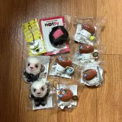 ドコモダケ　ストラップキーホルダーセット
