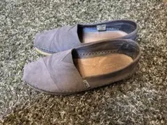 TOMS シューズ　グレー　サイズUS8