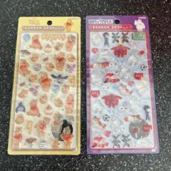 くまのプーさん＆ベイマックス　ボンボンドロップシール　2個セット