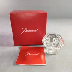A823⭐︎Baccarat バカラ×伊藤園 お茶犬 クリスタルオブジェ A823⭐︎Baccarat バカラ×伊藤園 お茶犬 クリスタルオブジェ