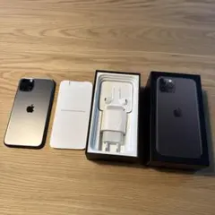 バッテリー90% iPhone11Pro 本体　箱付属品あり　海外版　256GB