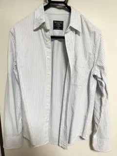 Abercrombie & Fitch ストライプ長袖シャツ XS