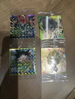 ドラゴンボール 超戦士シールウエハース 4枚セット