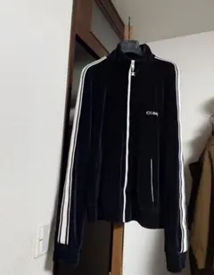 CELINE ベルベットジャージートラックスーツジャケットXSデニムパンツレザーのサムネイル