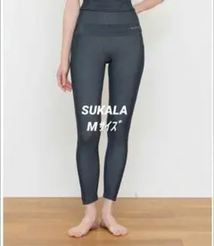 SUKALAリブデニムレギンス　ネイビー L ヨガパンツ　スカーラ SUKALAリブデニムレギンス ネイビー L ヨガパンツ スカーラ