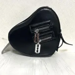 ショルダーバッグ ハート ブラック