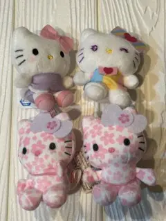 ハローキティ ぬいぐるみ 4体セット モーリーファンタジー