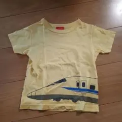 OJICO 電車柄 Tシャツ イエローのサムネイル