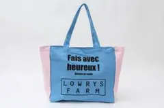 LOWRYS FARM × non-no バイカラートート