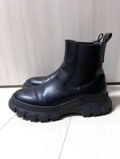オリエンタルトラフィック　サイドゴアブーツ　M 23.5 24 ブラック　厚底黒