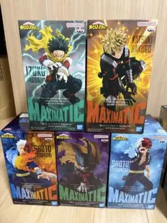ヒロアカ MAXIMATIC 緑谷出久 爆豪勝己 轟焦凍 5体セット
