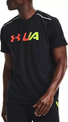 UNDER ARMOUR 1365696 Black/ ランニングウェア シャツ