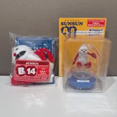 パペットスンスン　Happyくじ　A賞8GOOD!!　B賞ノンノン　2個セット