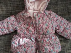 baby GAP 花柄ダウンコート