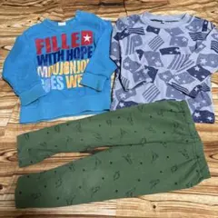 95 男の子　ロンT スパッツ　セット