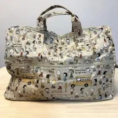 【げつよう様専用】スヌーピー 折り畳みボストンバッグ