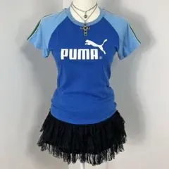 【 ❤︎Liferz様❤︎ 】PUMAプーマ　ロゴtピチt 平成ギャルマクブリング