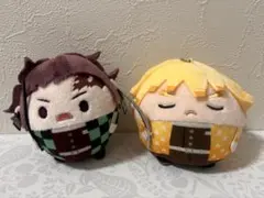 鬼滅の刃 炭治郎 善逸 ふわコロりん