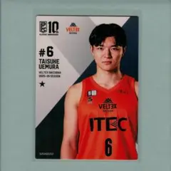 Bリーグ 2025-26 ベルテックス静岡 上村大佐 トレカ VOL.1