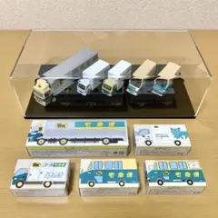 ヤマト運輸　クロネコヤマト　ミニカー　５台セット　ディスプレイケース付き　非売品