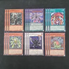 遊戯王 捕食植物 デッキパーツ 各3枚セット