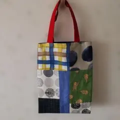 小さめのパッチワークトートバッグ