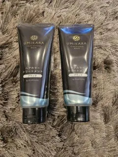 UMIKARA ヘアカラー トリートメント ダークブラウン 4本セット UMIKARAヘアカラートリートメント