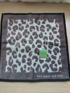 kate spade NEW YORK レオパード タオルハンカチ♡新品お買い得のサムネイル