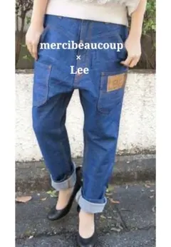 mercibeaucoup メルシーボークー Lee コラボ うしろまえデニム