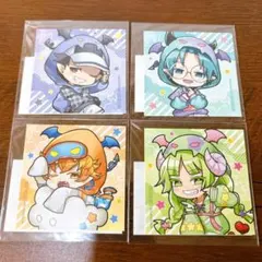 入間くん　デビかわ　特典ステッカー　クララ　ジャズ　キリヲ　アガレス　セット