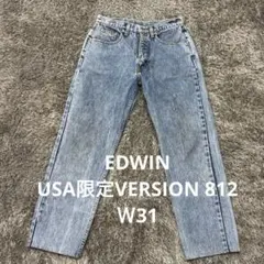 【JN48】EDWIN USA限定VERSION812Ｗ31エドウィン