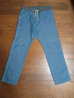 Lee リー デニム ブルーベイカーパンツ イージーパンツ