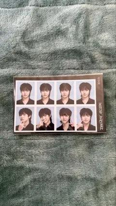 nct dream 韓国ポップアップ 証明写真 ロンジュン