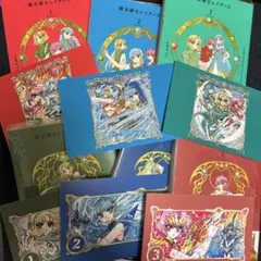 魔法騎士レイアース レイアース 全巻 初版 帯付き ポストカード付き 透明カバー