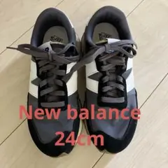 New Balance 237 グレー/ブラック/ホワイト スニーカー