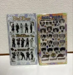 【GiGO限定】リアルピース 立体シール 全2種セット