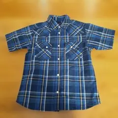 BACK NUMBER チェックシャツ 150cm