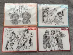 ハイキュー展 入場者特典 クリアカード 月島 山口 黒尾 研磨 及川 岩泉 侑治