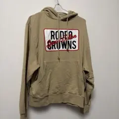 RODEO CROWNS パーカー ベージュ 長袖　プルオーバー