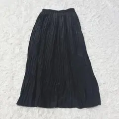 485 ウィゴー プリーツスカート ロング フレア シンプル カジュアル 可愛いのサムネイル