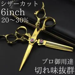 tasser カットシザー 6.0インチ 左利き用 ハサミ 美容師 - メルカリ