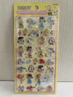 【正規品】スヌーピー　ボンボンドロップシール　初期デザイン　スヌーピー&フレンズ