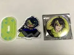 伊波ライ　スイパラ　缶バッジ　ミニキャラトレーディングアクリルスタンド