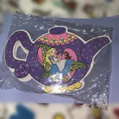 【レトロ】Disney 不思議の国のアリス ティーカップ型小物入れ 文房具