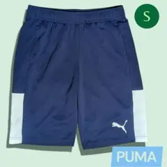 PUMA メンズ ハーフパンツ ネイビー Sサイズのサムネイル