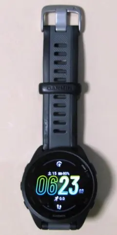 美品 ガーミン Forerunner 165 Black Gray