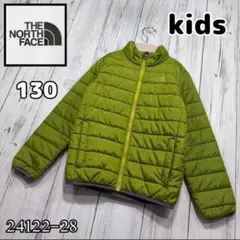 ✩ノースフェイス✩ライトダウンジャケット　キッズ130 グリーン