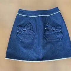 LODISPOTTOデニムミニスカート