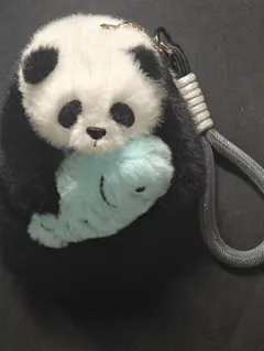 パンダ ぬいぐるみ マスコット キーホルダー