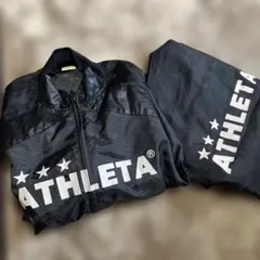 アスレタ　ピステ上下　メンズL 上下セット　黒